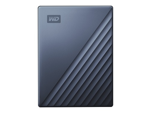 WD My Passport Ultra WDBC3C0020BBL - Hard drive - encrypted - 2 TB - external (portable) - USB 3.0 (USB-C connector) - 256-bit AES - blue 1