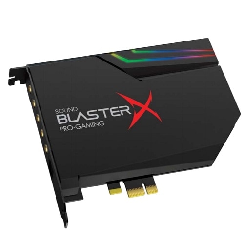 Creative Sound BlasterX AE-5 Plus - Sound card - 32-bit - 384 kHz - 122 dB SNR - 5.1 - PCIe - Sound Core3D 1