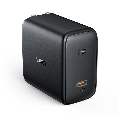 Aukey Omnia PA-B5 - Power adapter - 100 W - 100-240 V - PD - 1 output connector (USB-C) 1