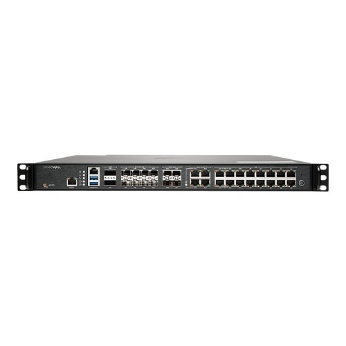 SonicWall NSa 6700 - Essential Edition - security appliance - 10 GigE, 40 Gigabit LAN, 5 GigE, 2.5 GigE, 25 Gigabit LAN - 1U - SonicWALL Secure Upgrade Plus Program (3 years option) - rack-mountable 1