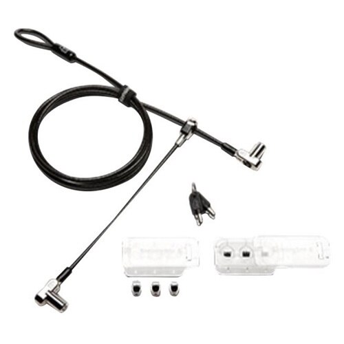 Kensington Universal 3in1 Keyed Cable Lock Twin Lockheads Security cable lock 1.8 m