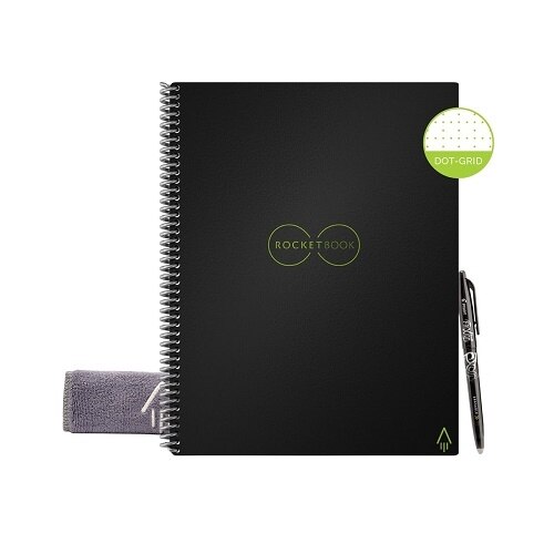 Rocketbook Core - Smart notebook - spiral-bound - executive - 152 x 224 ...