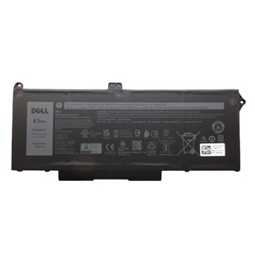 Dell 4-cell 63 Wh Lithium Ion Replacement Battery for Select Laptops 1