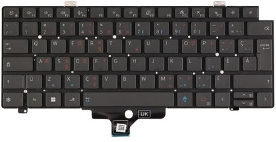 Dell French Quebec Non-Backlit Keyboard with 80-keys