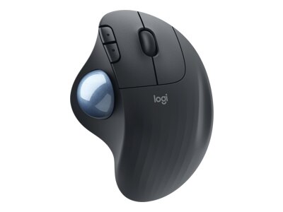 Logitech ERGO M575 - Trackball - wireless - 2.4 GHz, Bluetooth 5.0 LE - USB wireless receiver - graphite 1