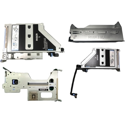 Riser Config 10, Half Length, 1x8 FH Slot (Gen5), 1x16 FH Slot (Gen5), 1x16 LP Slot (Gen4) 1