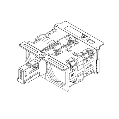 Dell Standard Fan for R650, CPU with less/equal to 165W 1