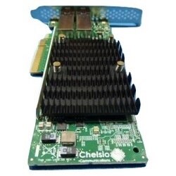 Dell Controller Card IO, iSCSI PCI-E, Dual Port, Without optics, Full Height - 25GB 1