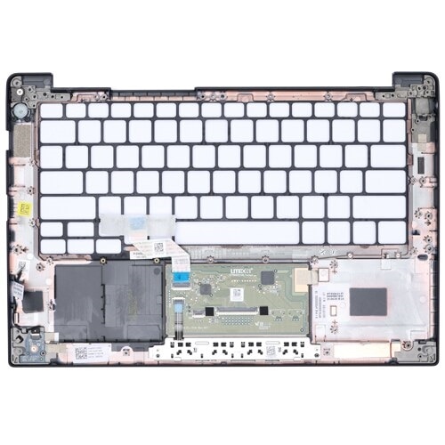 Dell Palmrest Assembly with 82 keys, Touchpad, Touchpad Button, and LED board 1