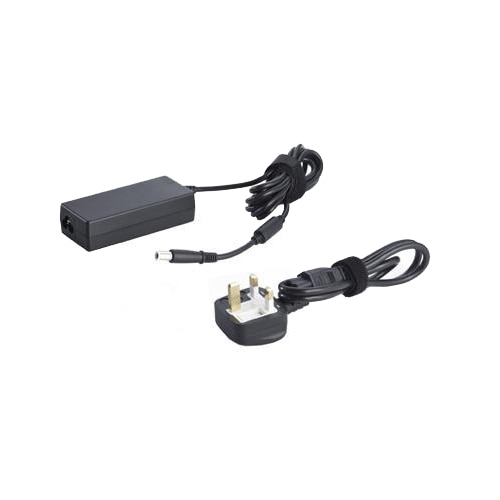Dell 7.4 mm barrel 65 W AC Adapter with 2meter Power Cord - United Kingdom 1