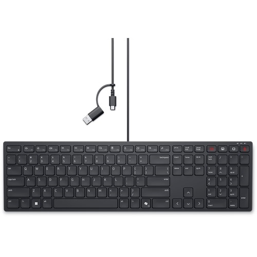 Dell Pro Silent Wired Collaboration Keyboard - KB525C - UK (QWERTY)