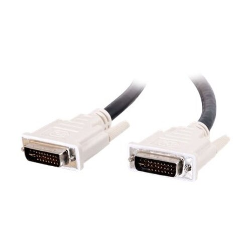 C2G - DVI-I Dual Link Cable (Male)/(Male) - Black - 1m 1