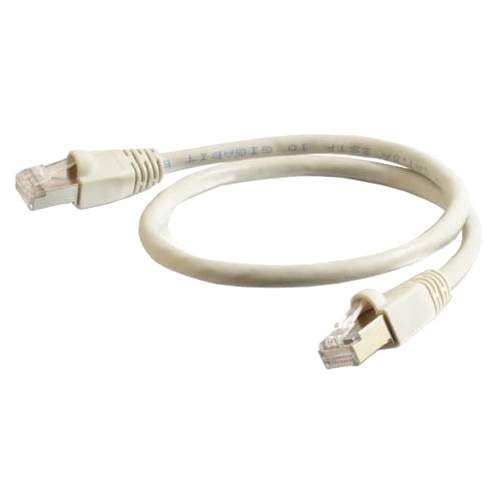 C2G - Cat6a Ethernet (RJ-45) STP Snagless Cable - Grey - 7m 1