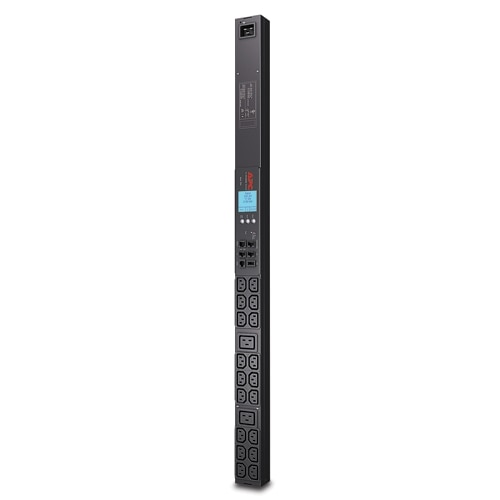 APC Metered Rack PDU - Power distribution strip ( rack-mountable ) - AC 200/208/230 V - RS-232 - 20 Output Connector(s) 1