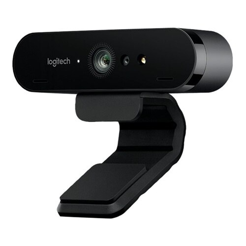 Logitech BRIO 4K Ultra HD webcam - Web camera - colour - 4096 x 2160 - audio - USB 1