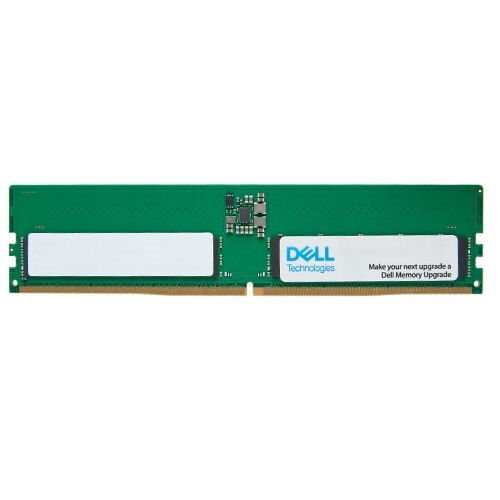 Dell Memory Upgrade - 16 GB - 1Rx8 DDR5 UDIMM 5600 MT/s ECC (Not Compatible with 4800 MT/s DIMMs) 1
