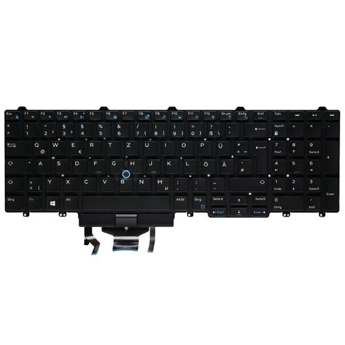 Dell German Backlit Keyboard with 107-keys 1