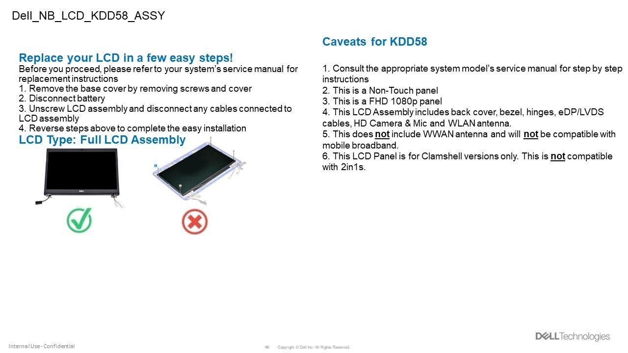 Dell 13.3" FHD Non-Touch TrueLife LCD 1