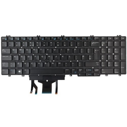Dell Backlit Keyboard - 107-keys (English-UK) 1