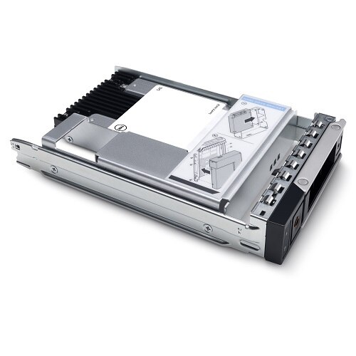 Dell 800 GB Solid State Drive Serial Attached SCSI (SAS) Mixed Use 12Gbps 512e 2.5 inch Internal Drive 3.5 inch Hybrid Carrier - PM1645, 3 DWPD, 4380 TBW, CK 1
