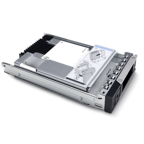 3.84TB SSD SATA 6Gbps, Mixed Use, 512e 2.5in with 3.5in Hybrid Carrier Internal Bay 1
