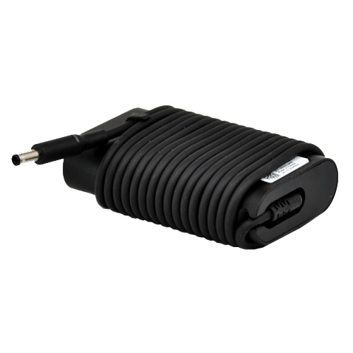 Dell E5 65W 7.4mm Barrel AC Adapter with INDIA Power Cord - S&P 1