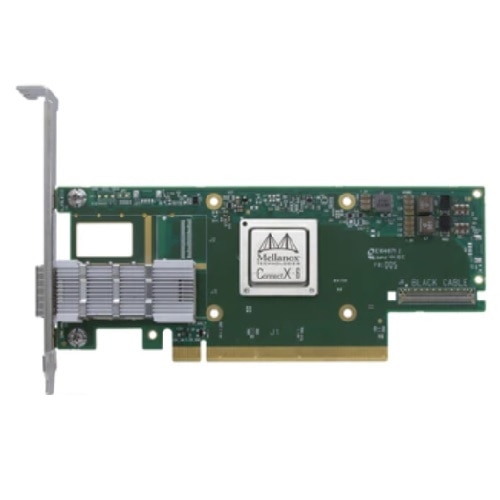 Mellanox ConnectX-6 Single Port HDR Infiniband Adapter, PCIe Full Height, Customer Install 1