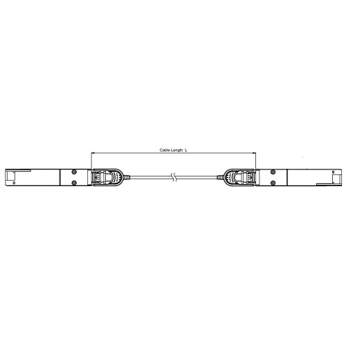 Dell Networking Cable QSFP56-DD to QSFP56-DD 400GbE Active Optical Cable - 30 m, G2 1