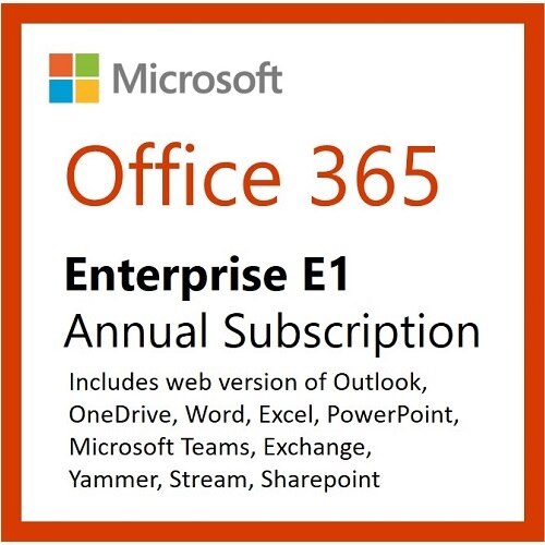 CSP - Office 365 E1 - Annual subscription 1
