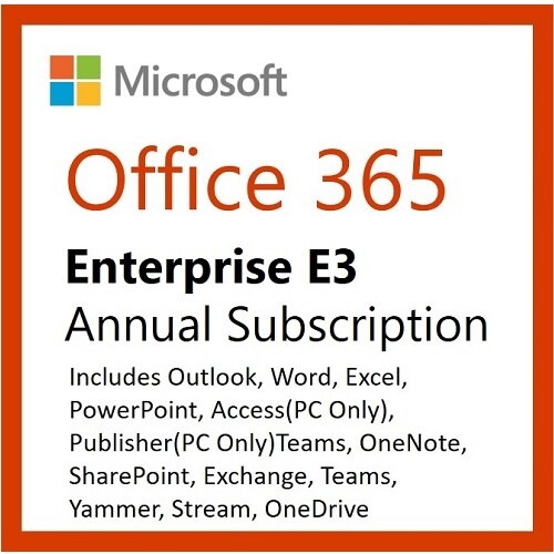 CSP - Office 365 E3 - Annual subscription 1