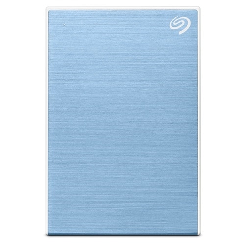 Seagate One Touch STKY1000402- Hard drive - 1 TB - external (portable) - USB 3.0 -Blue - with Seagate Rescue Data Recovery 1