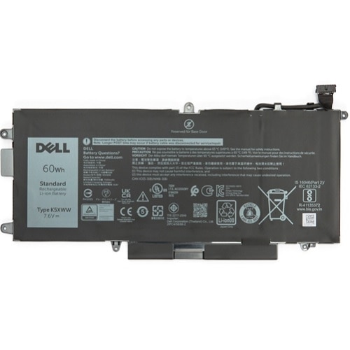 Dell 4-cell 60 Wh Lithium Ion Replacement Battery For Select Laptops ...