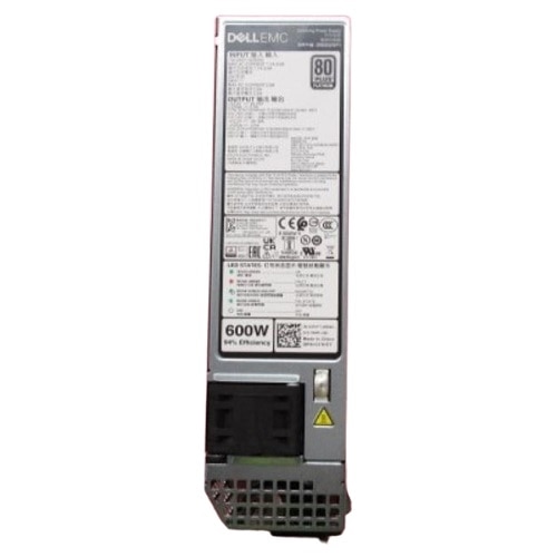 Dell Single, Hot-Plug, 600-Watt Power Supply (1+0) 1