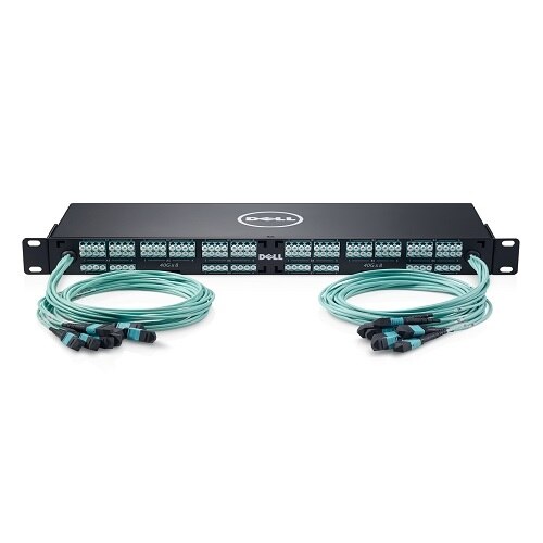 Dell Networking 64-port (16 x MTP64xLC) OM4 MMF Breakout Cable Management Kit, Customer Kit 1