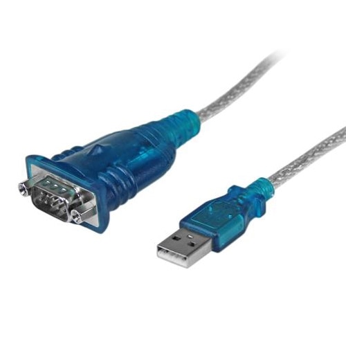 StarTech.com 1 Port USB to Serial RS232 Adapter - Prolific PL-2303 - USB to DB9 Serial Adapter Cable - RS232 Serial C... 1