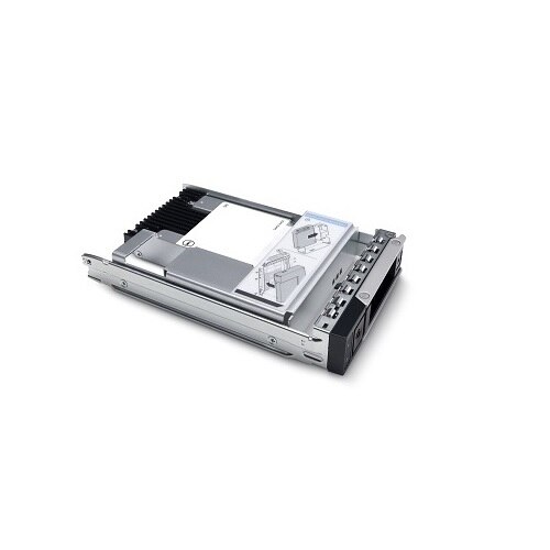 3.84TB SSD SAS Read Intensive 12Gbps 512e 2.5in PM6 with 3.5in Hybrid Carrier 1