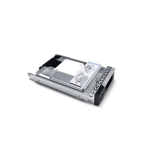 Dell 960GB SSD vSAS Read Intensive 12Gbps SED 512e 2.5in with 3.5in Hybrid Carrier 1 DWPD 1