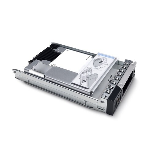 960GB SSD SAS 12Gbps Mixed Use FIPS-140 SED 512e 2.5in with 3.5in Hybrid Carrier PM6 3 DWPD 1
