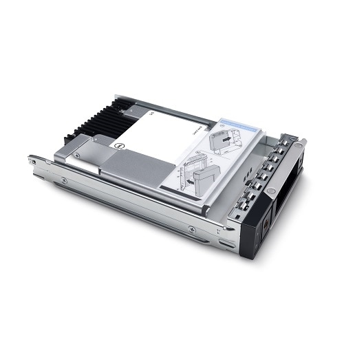 Dell 960GB SSD SATA Read Intensive 6Gbps 512e 2.5in with 3.5in Hybrid Carrier, Hot-plug, S4520 1