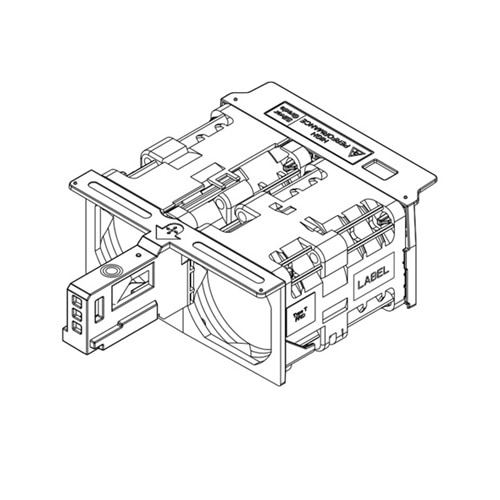 Dell High Performance Fan for R650, CPU with more than 165-Watt 1