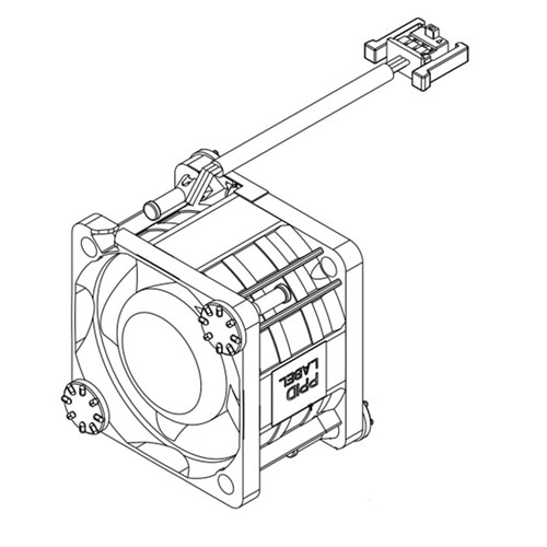 Additional FAN for 3.5" Chassis 1