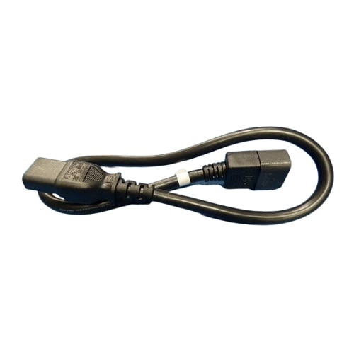 Dell C13 to C14, PDU Style, 10 AMP, 2 feet (0.6 meter), Power Cord 1