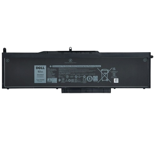 Dell 6-cell 92 Wh Lithium Ion Replacement Battery for Select Laptops 1