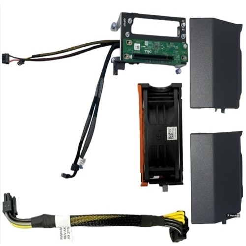 T560 Conversion Kit to 2+GPUs for 2CPU Configurations, Customer Install [1 Single Riser + GPU Shroud + 8 HPR Fans + L40 H++ PWR CBL] 1