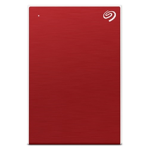 Seagate One Touch STKY1000403 - Hard drive - 1 TB - USB 3.0 - Red - with Seagate Rescue Data Recovery 1