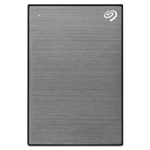 Seagate One Touch STKY1000404 - Hard drive - 1 TB - USB 3.0 - Space Grey - with Seagate Rescue Data Recovery 1