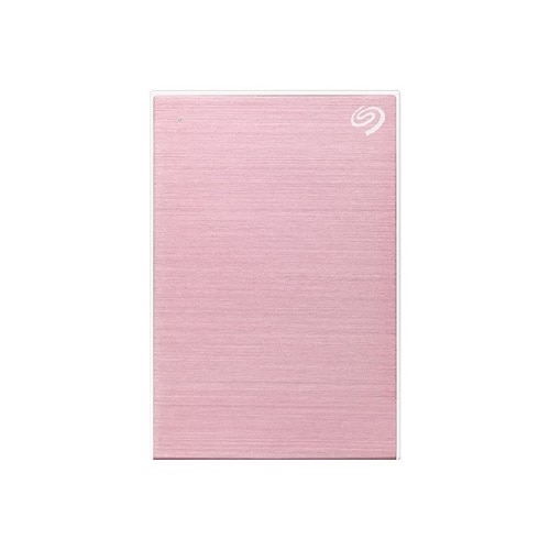 Seagate One Touch STKY2000405 - Hard drive - 2 TB - external (portable) - USB 3.0 - rose gold - with 3 years Seagate Rescue Data Recovery 1