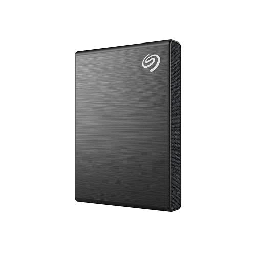 Seagate One Touch SSD STKG1000400 - Solid state drive - 1 TB - external (portable) - USB 3.0 (USB-C connector) - black - with Seagate Rescue Data Recovery 1