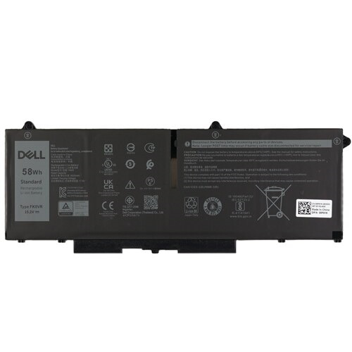Dell 4-cell 58 Wh Lithium Ion Replacement Battery for Select Laptops 1