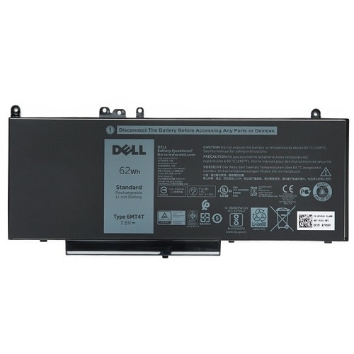 Dell 4-cell 62 Wh Lithium Ion Replacement Battery for Select Laptops 1